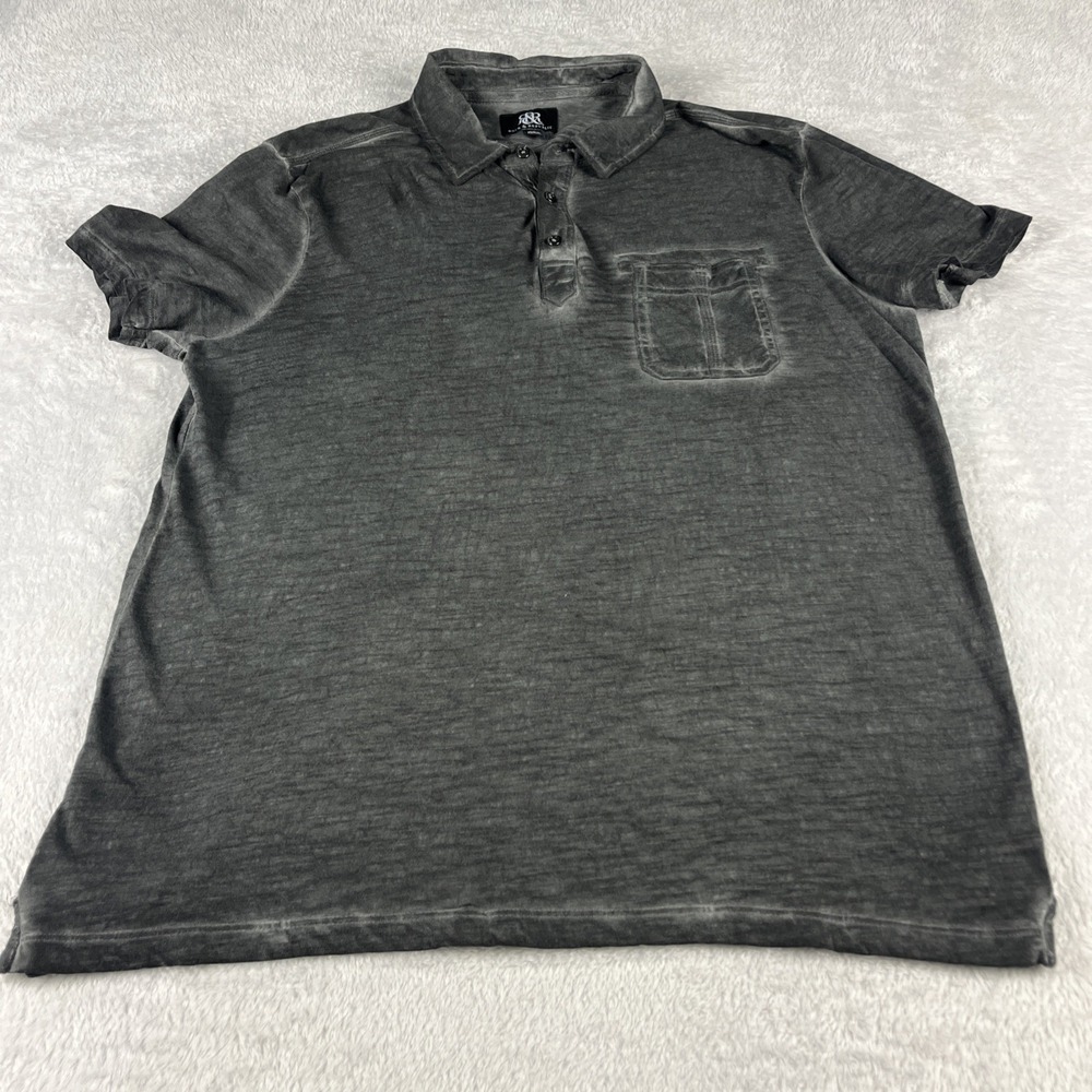Rock And Repuplic Wash Grey Size XL Men's Polo